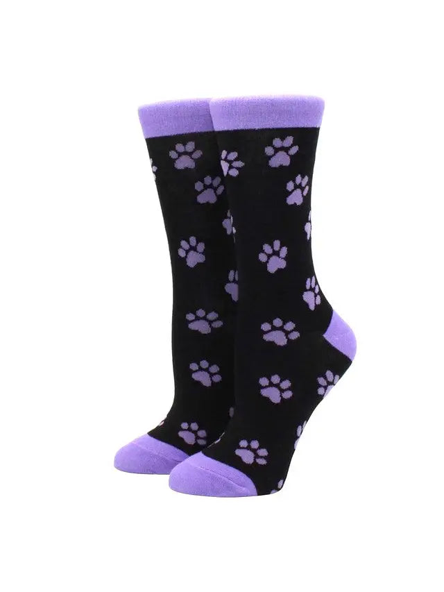 Purple Paw Women's Socks