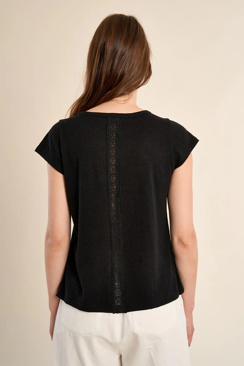Ladies Knitted Tee LA1928EE