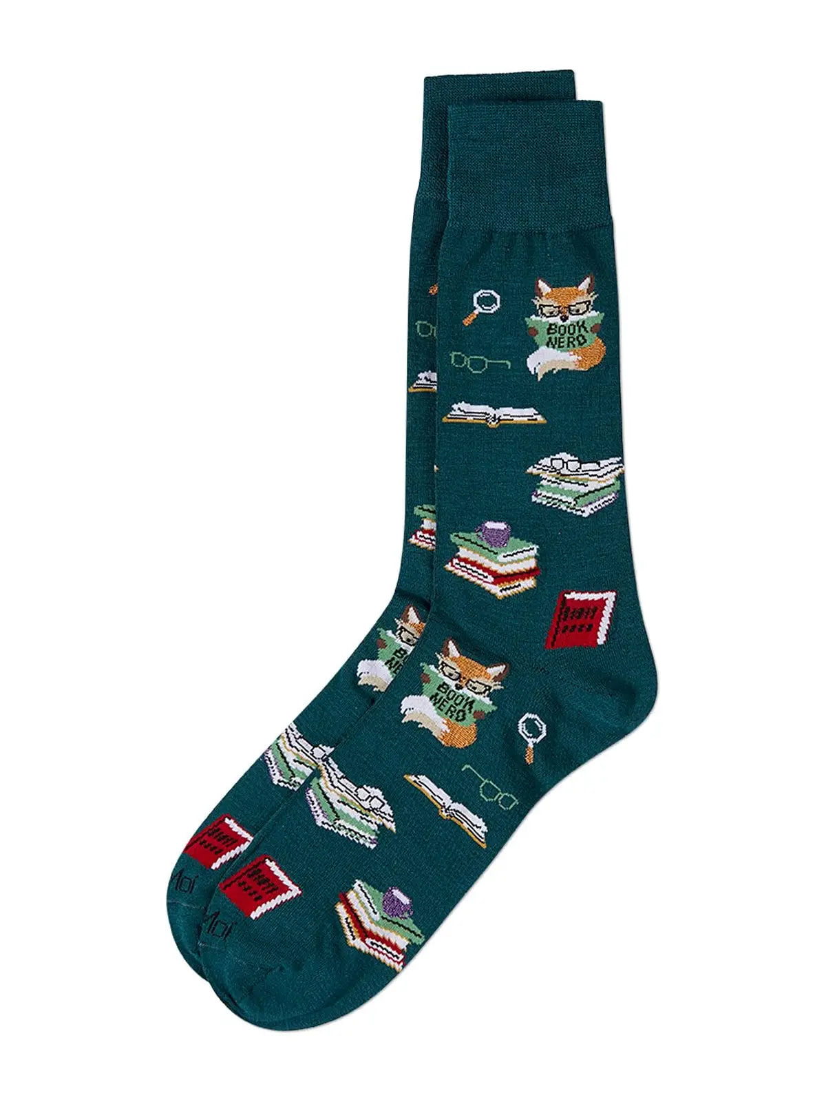 Book Nerd Men’s Bamboo Crew