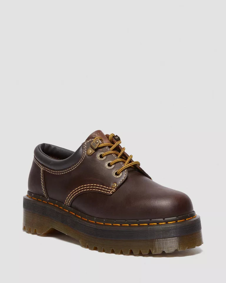 8053 Leather Platform Casual Shoes