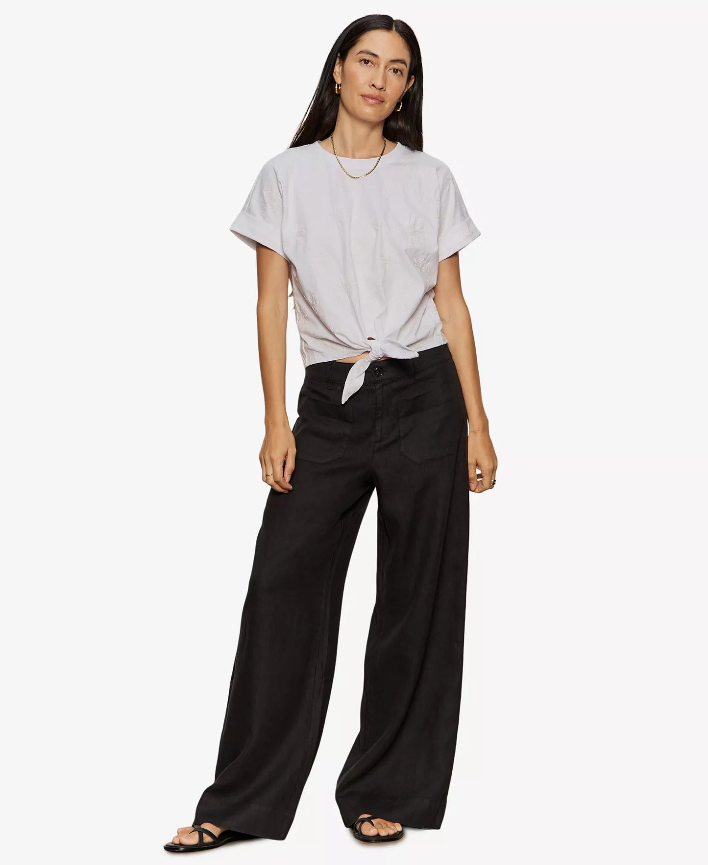 All Day Tie Tee