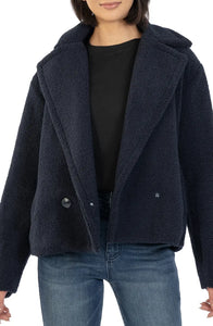 Emaline Double Breasted Fleece Jacket