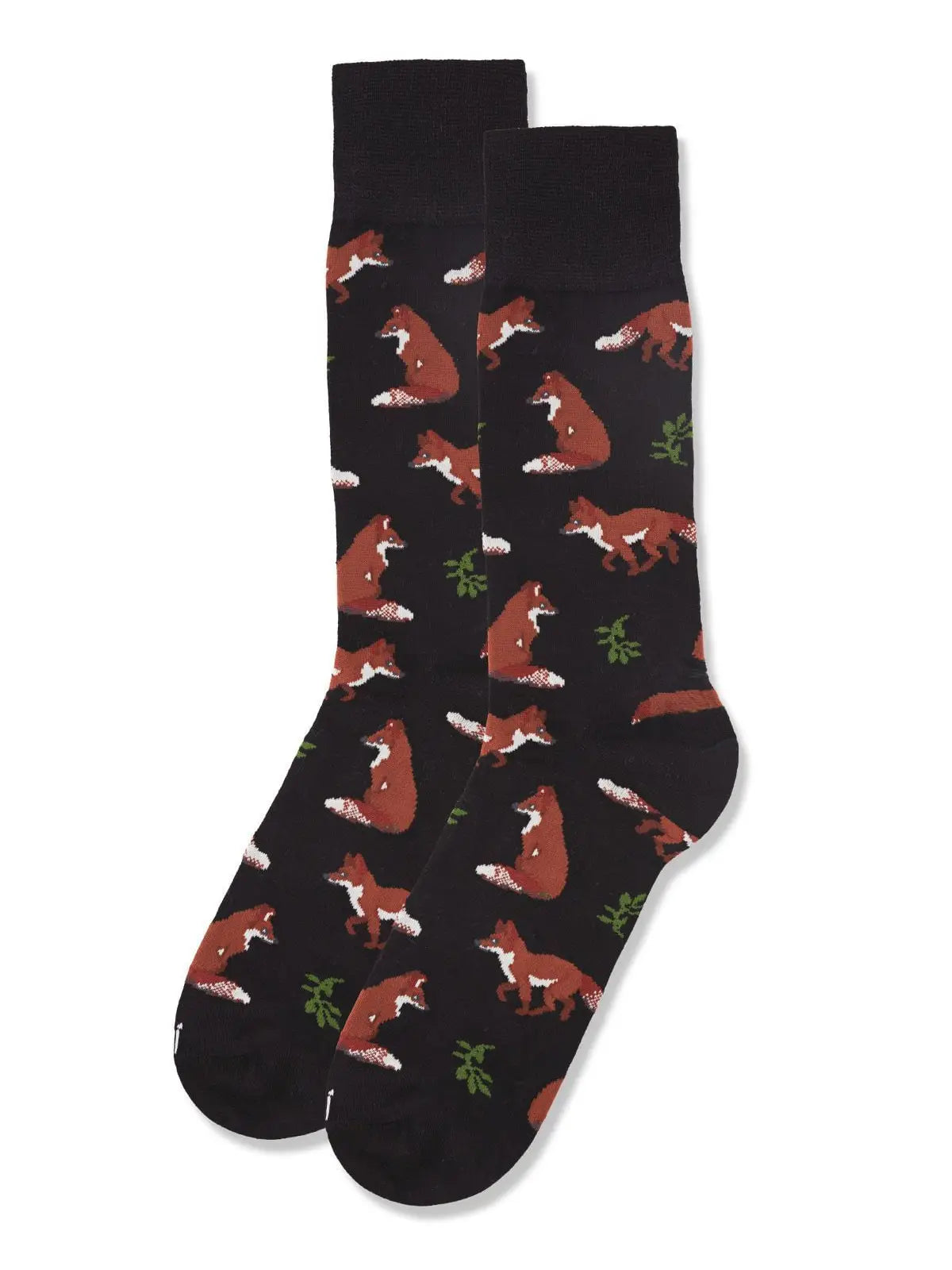 Foxes Bamboo Men's Crew Sock