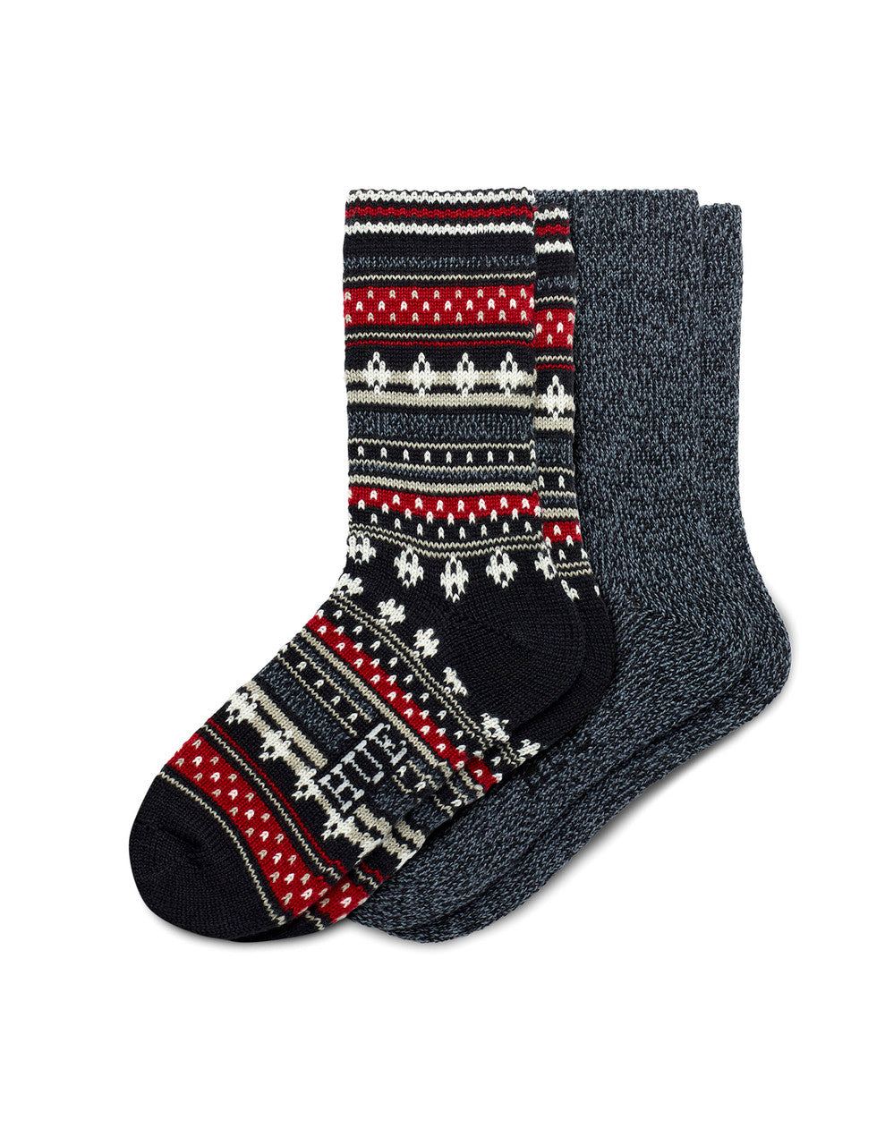 Geo Stripe Boot Sock 2 Pair Pack