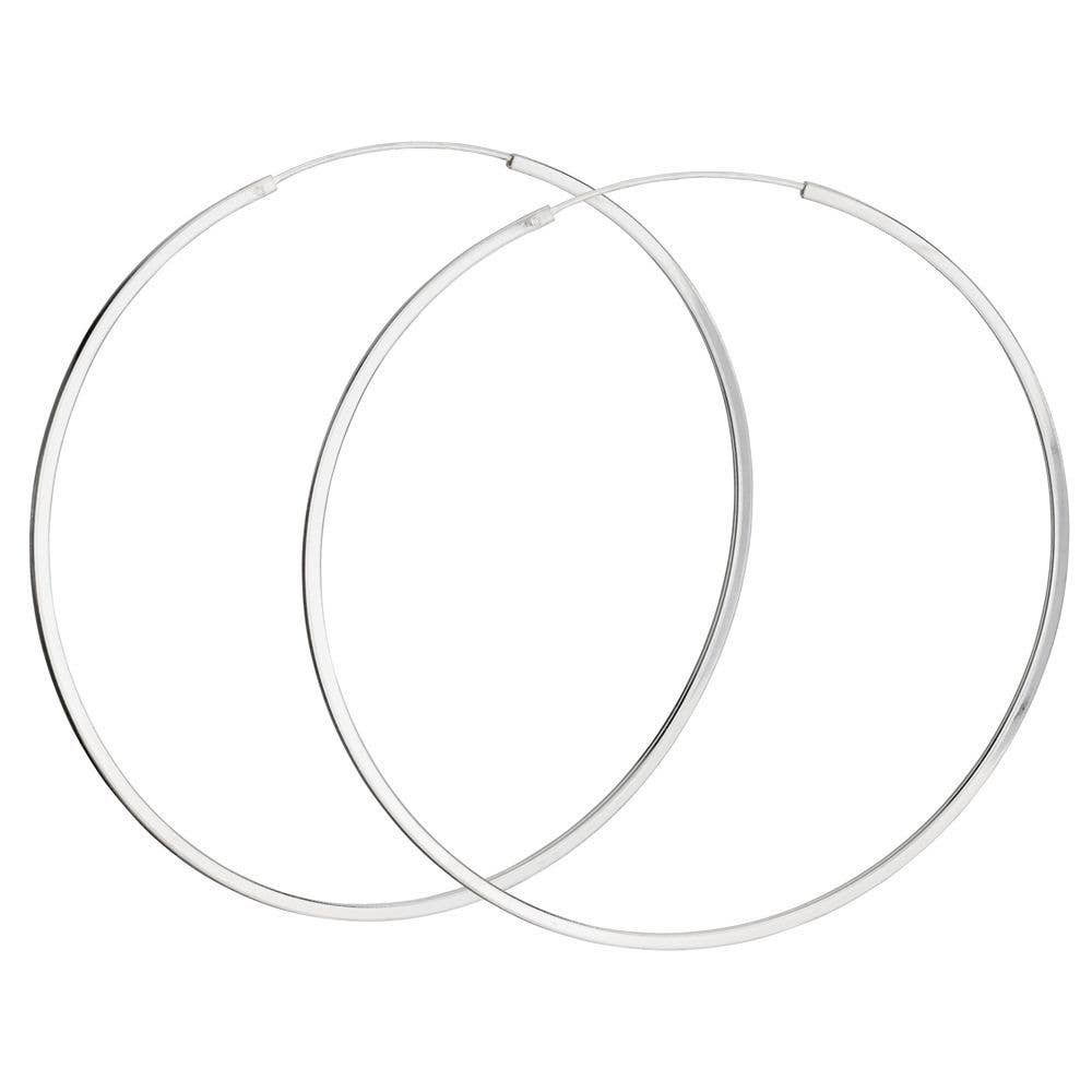 Castle Hill Sterling Siver Hoop Earrings