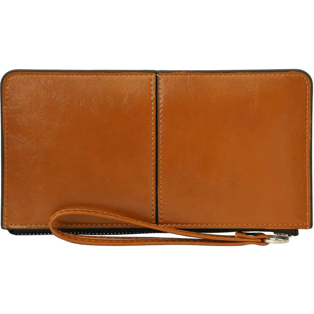 Vegan Leather Wristlet Wallet