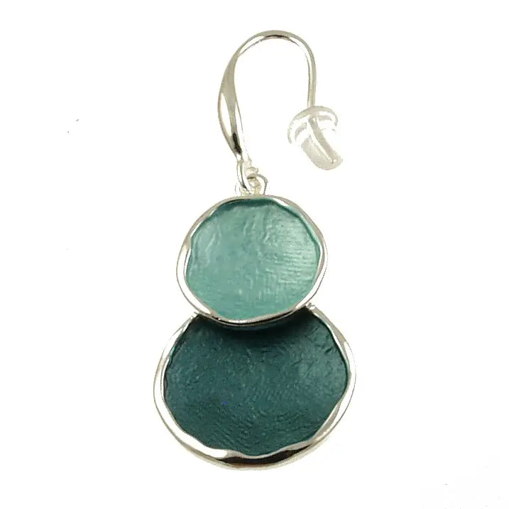 Double Circle Overlay Earrings