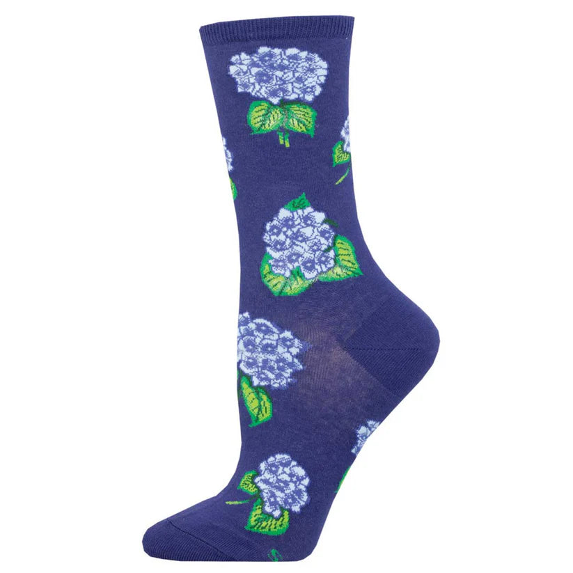 Hydrangeas Women's Cotton Socks (Copy)