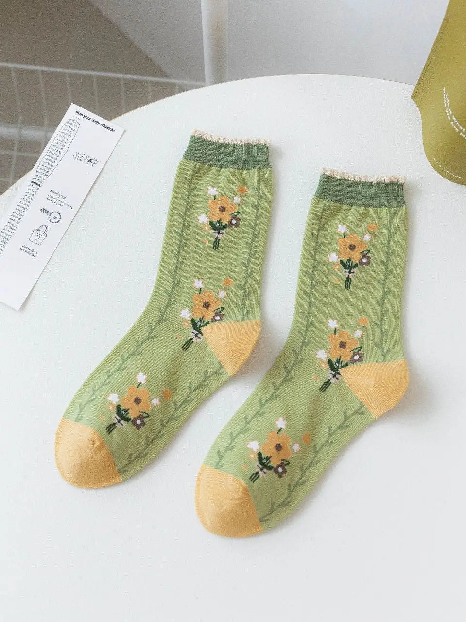Rufia - Green Series Women's Crew Socks