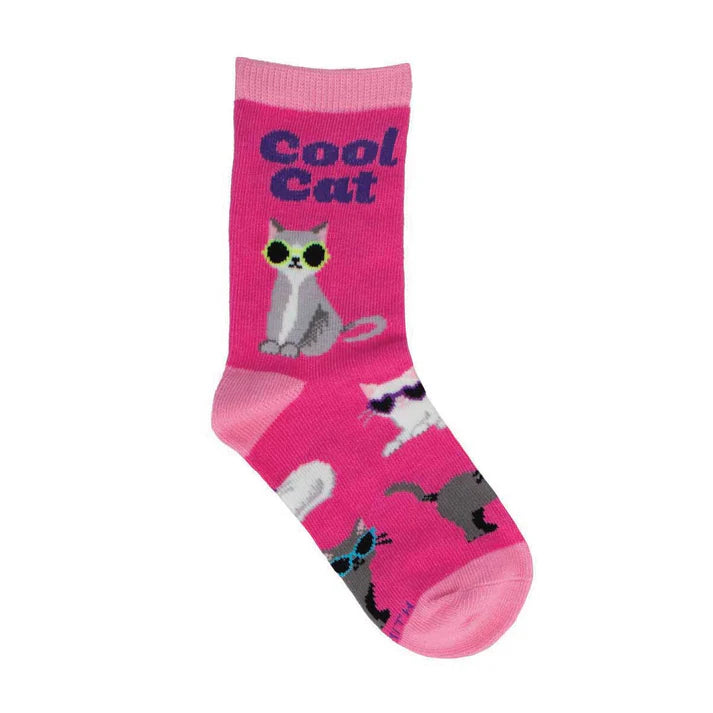 Cool Cat Kid's Socks