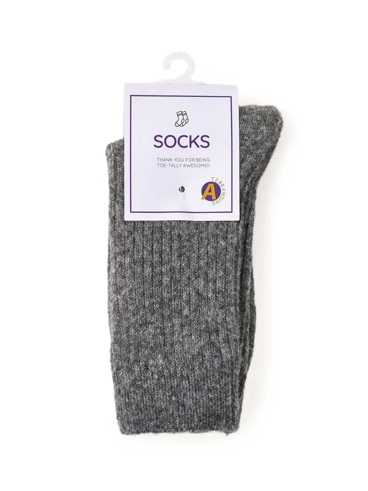 Rufia - Thickened Solid Color Wool Blend Socks