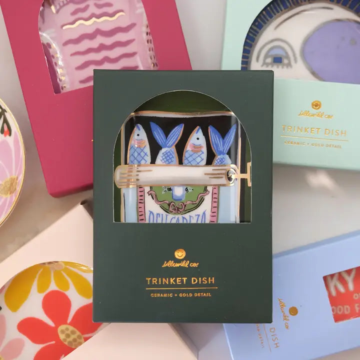 Sardines Porcelain Trinket Dish