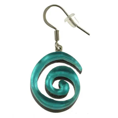 Spiral Drop Earrings