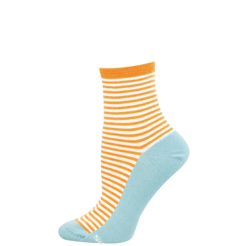 Sailor w/ Contrast Footbed Socks