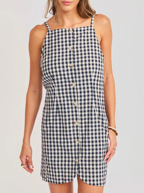 Mustang Gingham Dress