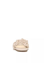 Load image into Gallery viewer, Kenna Vanilla Braided Sandal
