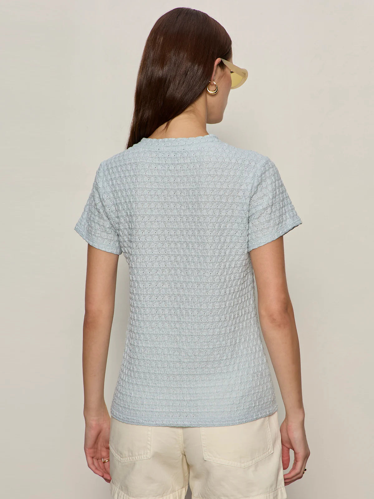 Pucker Up Perfect Tee - Blue Aura