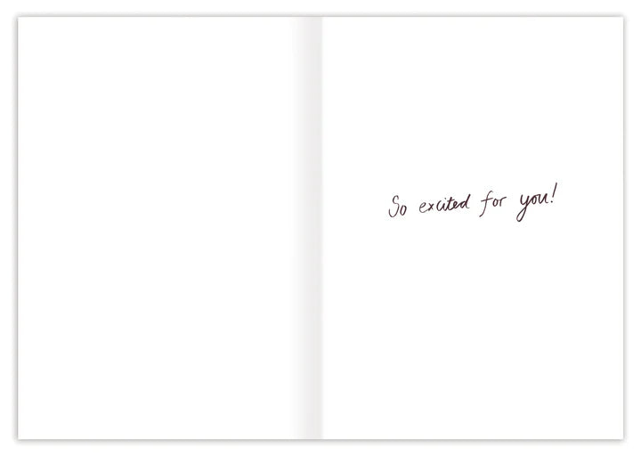 Watercolor Floral Congrats Card