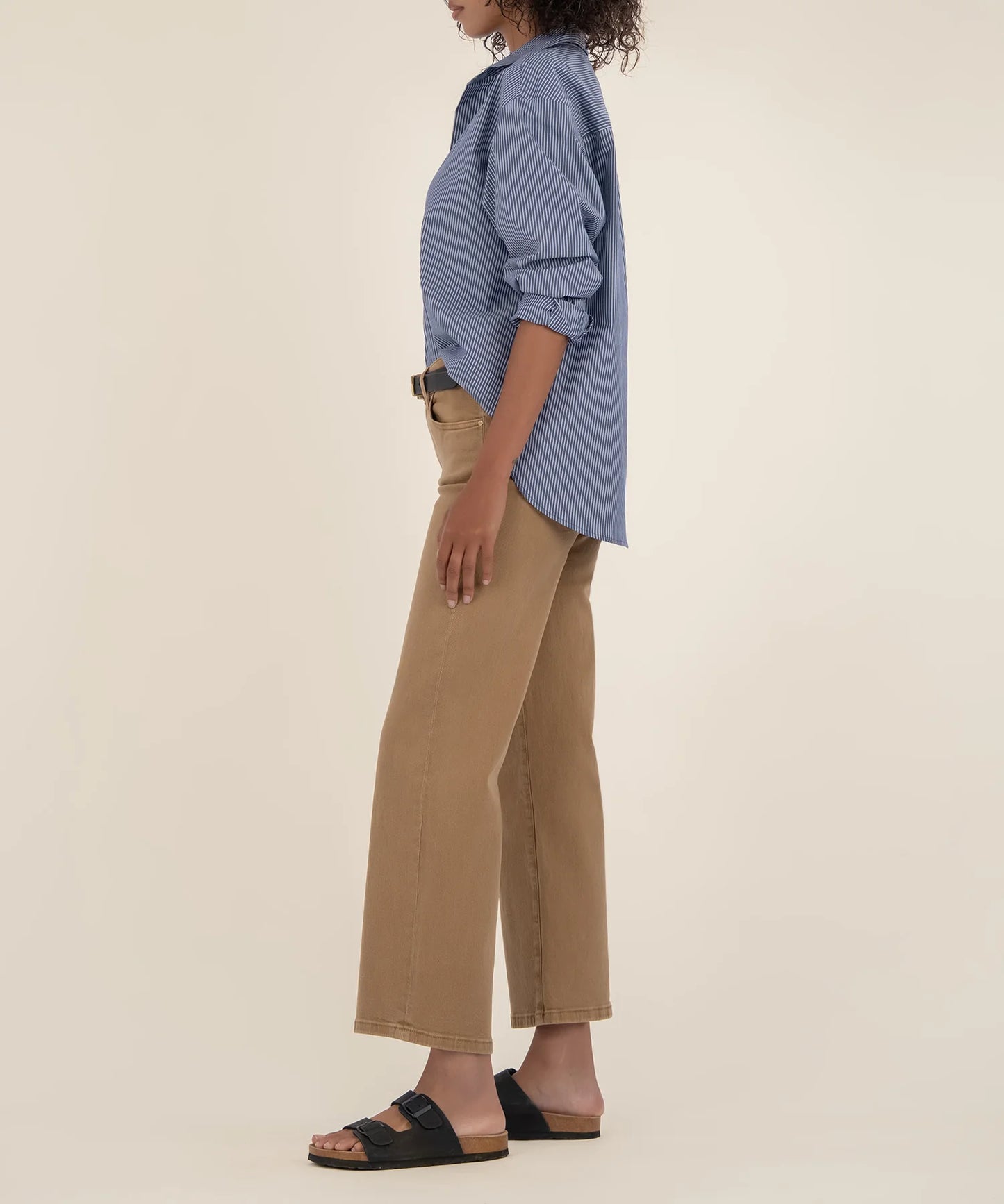 Charlotte High Wide Leg Caramel