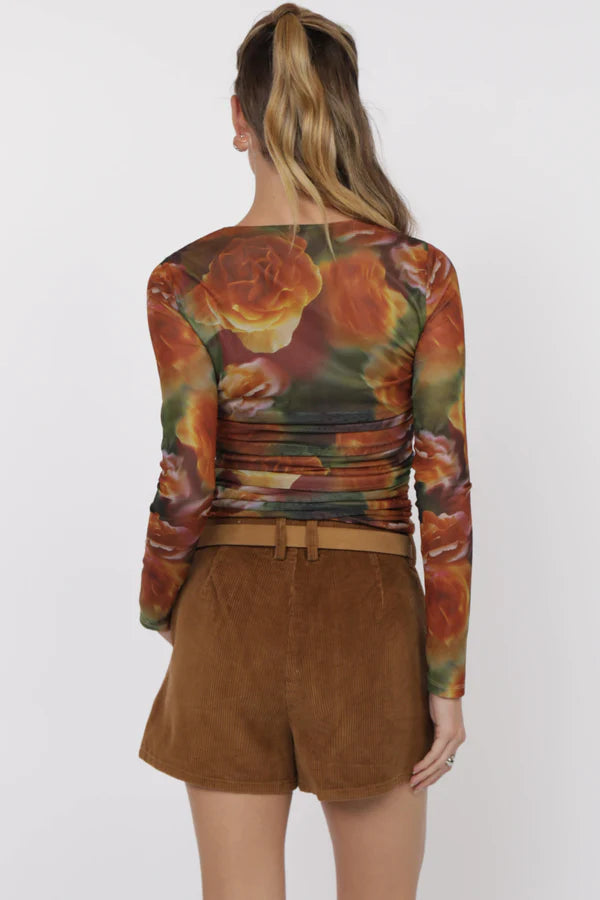 Heart Beats Mesh Top