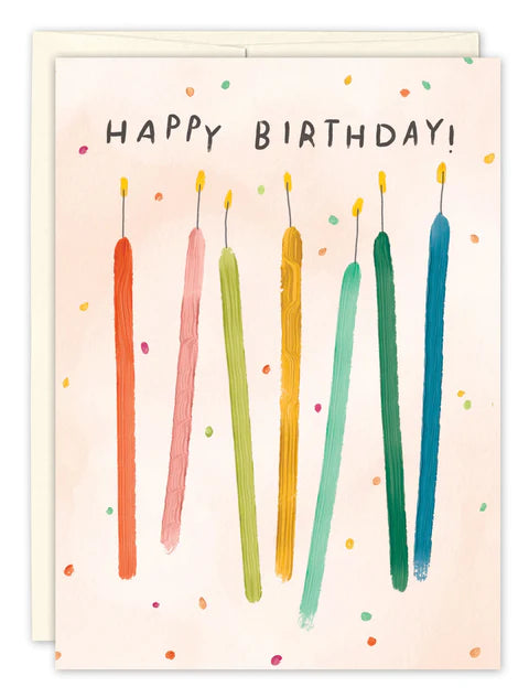 Candles Birthday Card