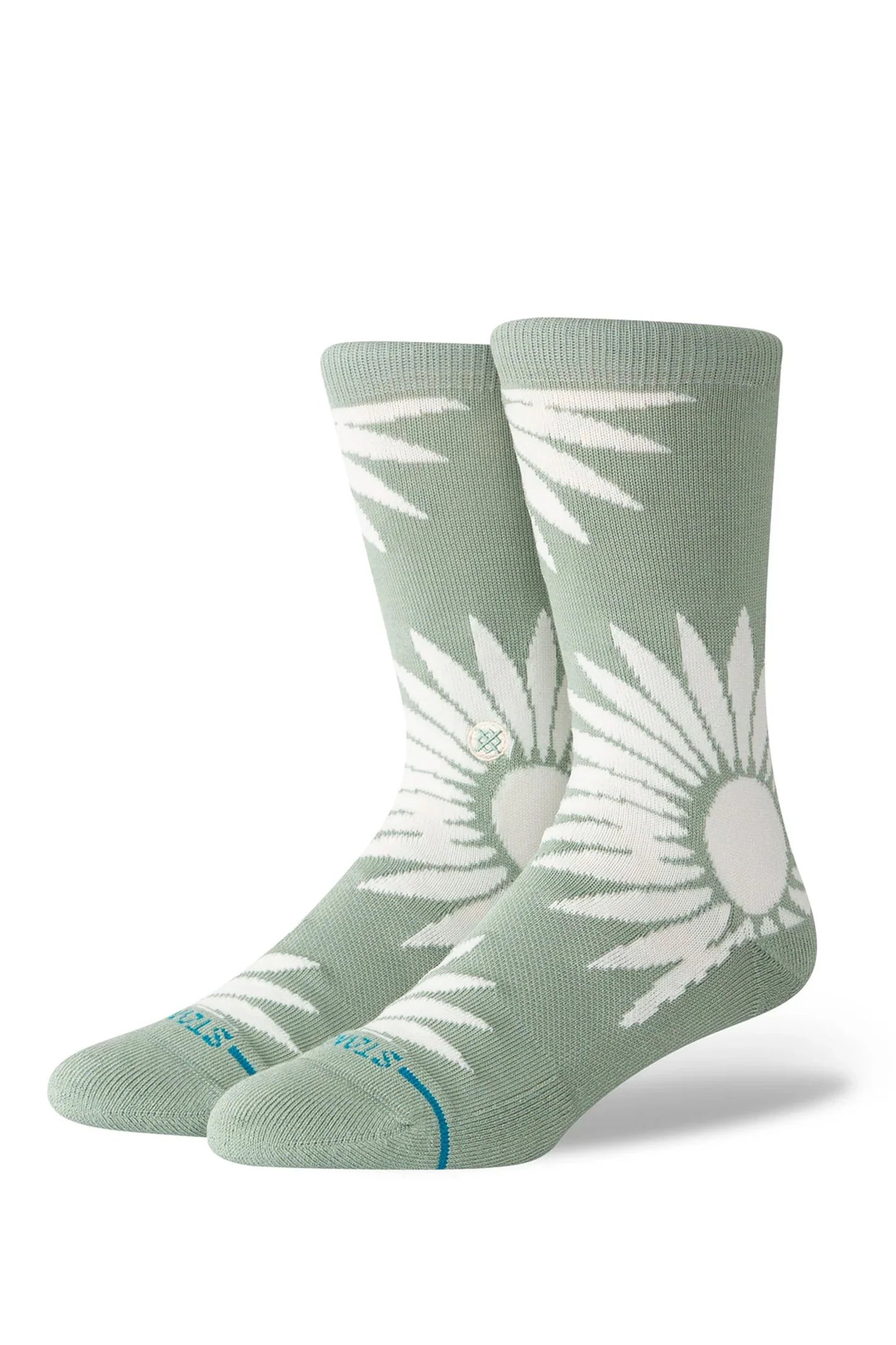 Radial Burst Crew - Sea Green