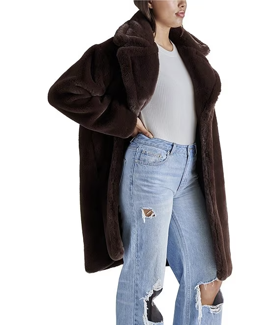 Emery Coat Dark Brown