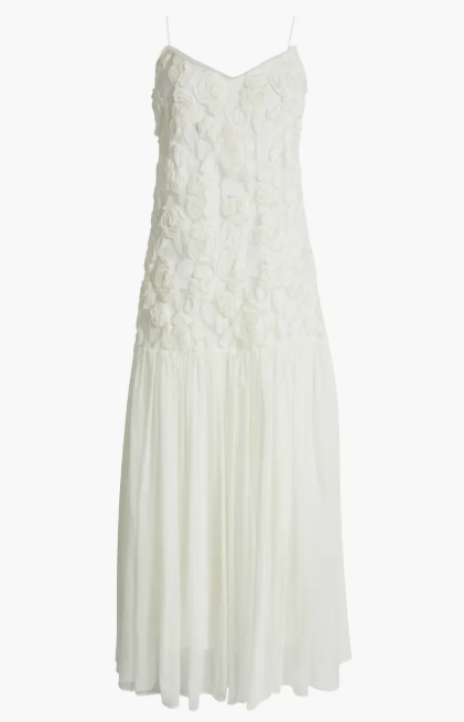 Arwen Floral Dropped Waist Maxi Dress