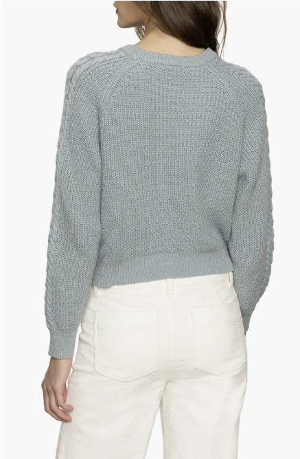 Nomad Cable Popover Sweater