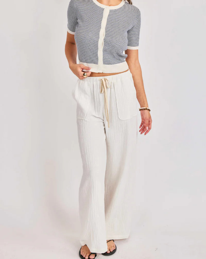 Mavi Navy Stripe Cardigan
