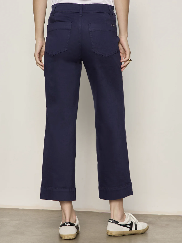 Insider Crop - Navy Blazer