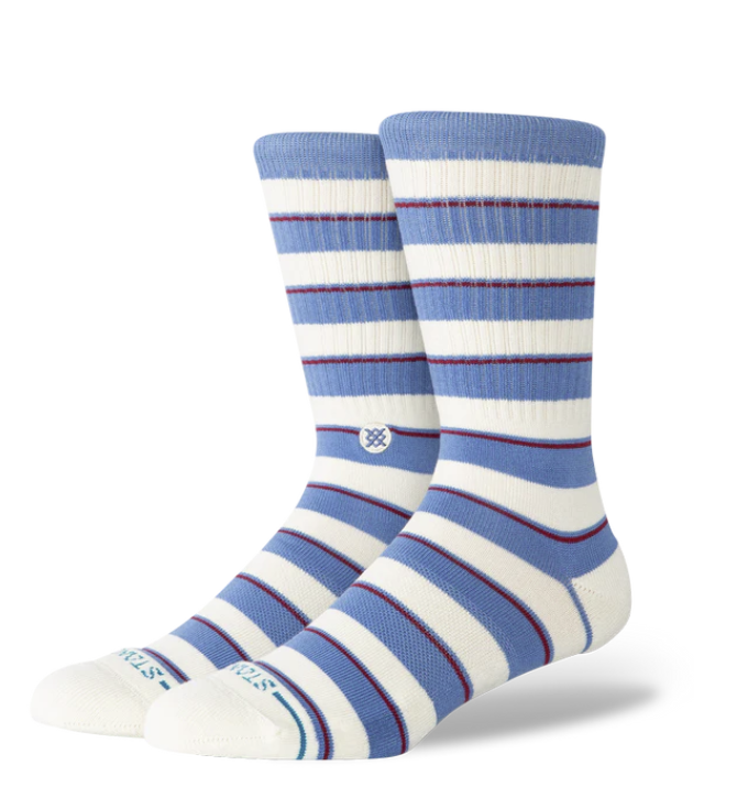Striped It Crew Socks