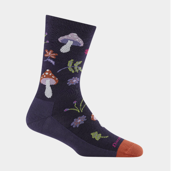 Women's Shroom Bloom Crew Lightweight Lifestyle Socks