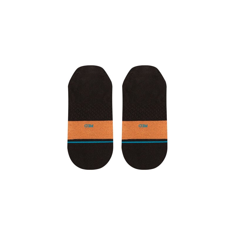Animaniac Cotton No Show Socks - Black