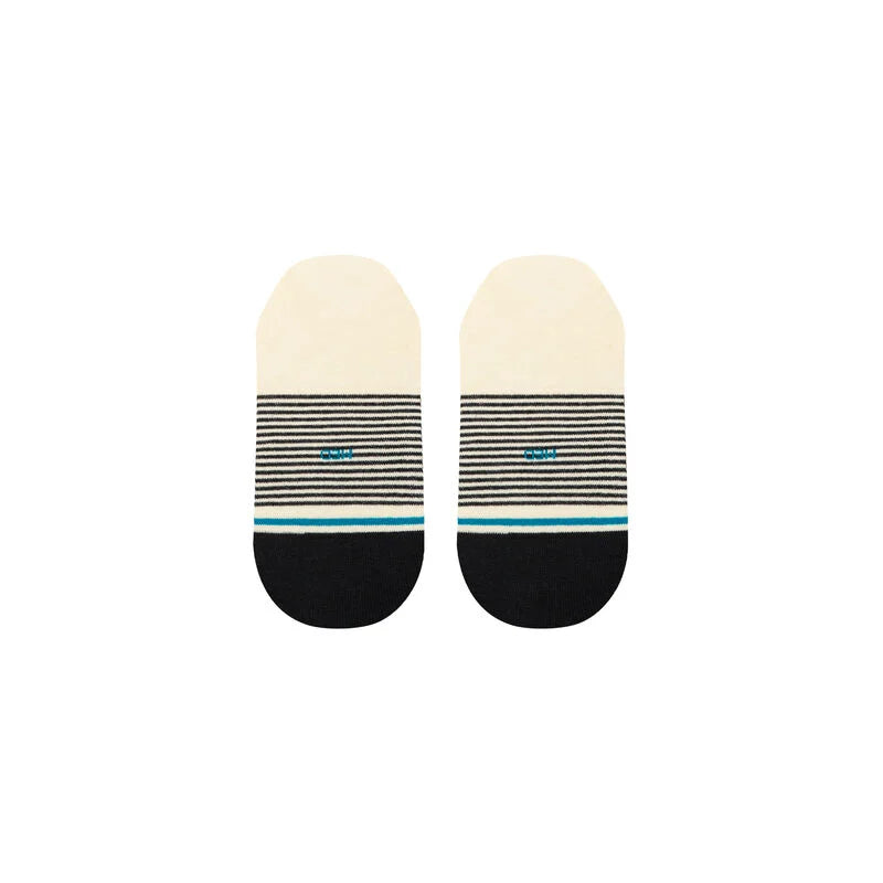 Ministripe Cotton No Show Socks