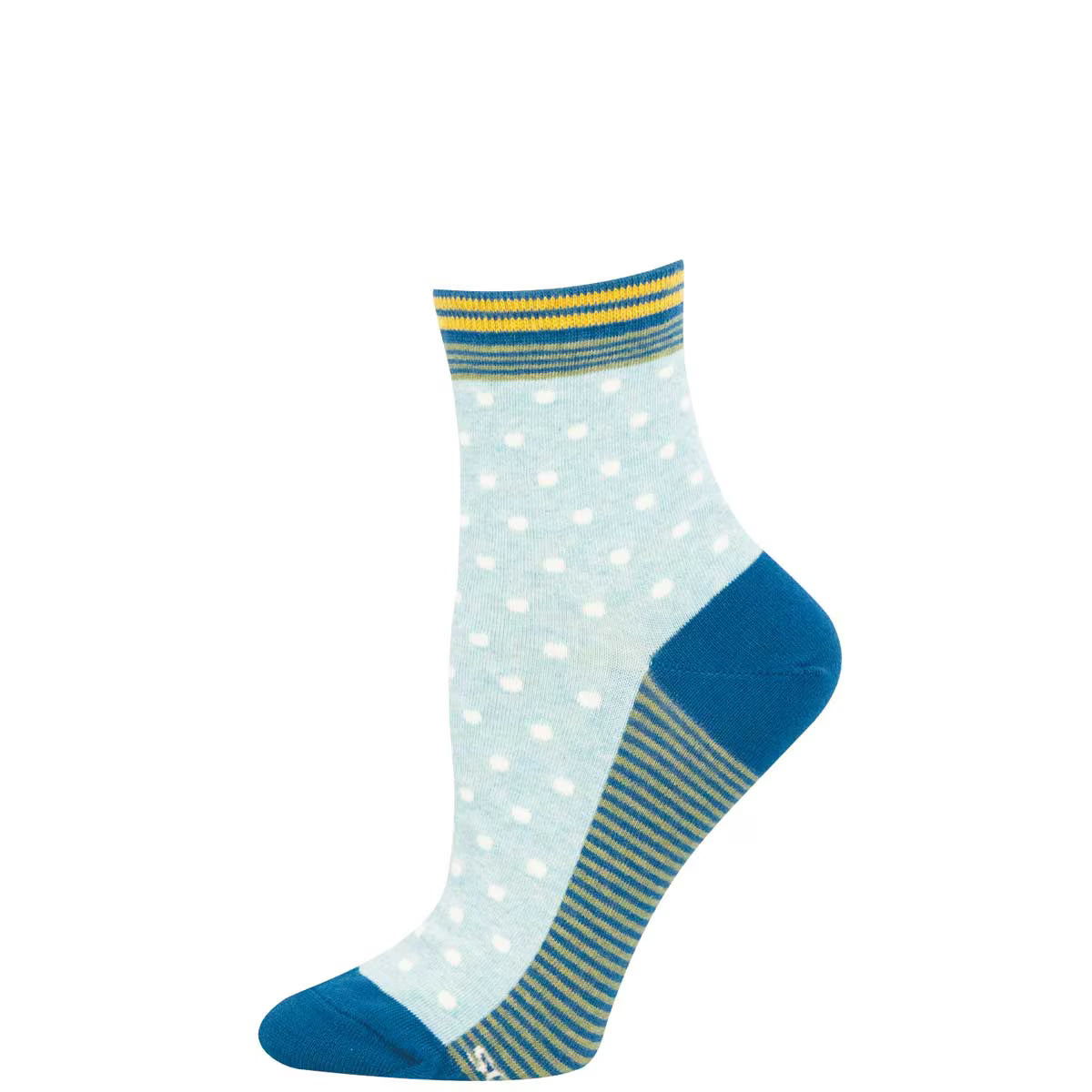 Pin Dot Mini Crew Socks