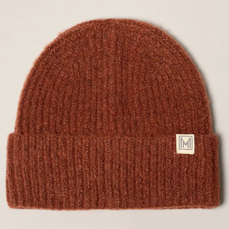 Winter Soft Ribbed Knit Cuff Beanie Hat