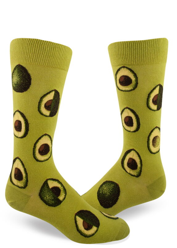 Avocado Phase Men's Crew Socks