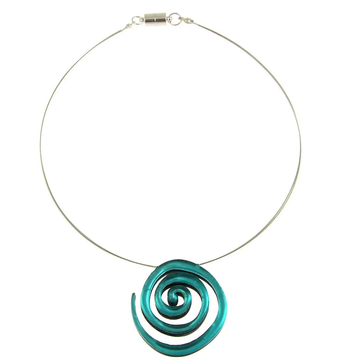 Spiral Pendant Necklace