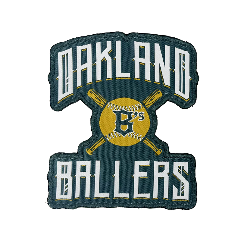 Oakland Ballers Alt Logo Patch