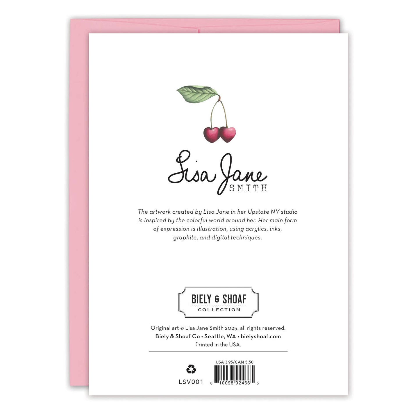 Cherries Valentine's Day Card