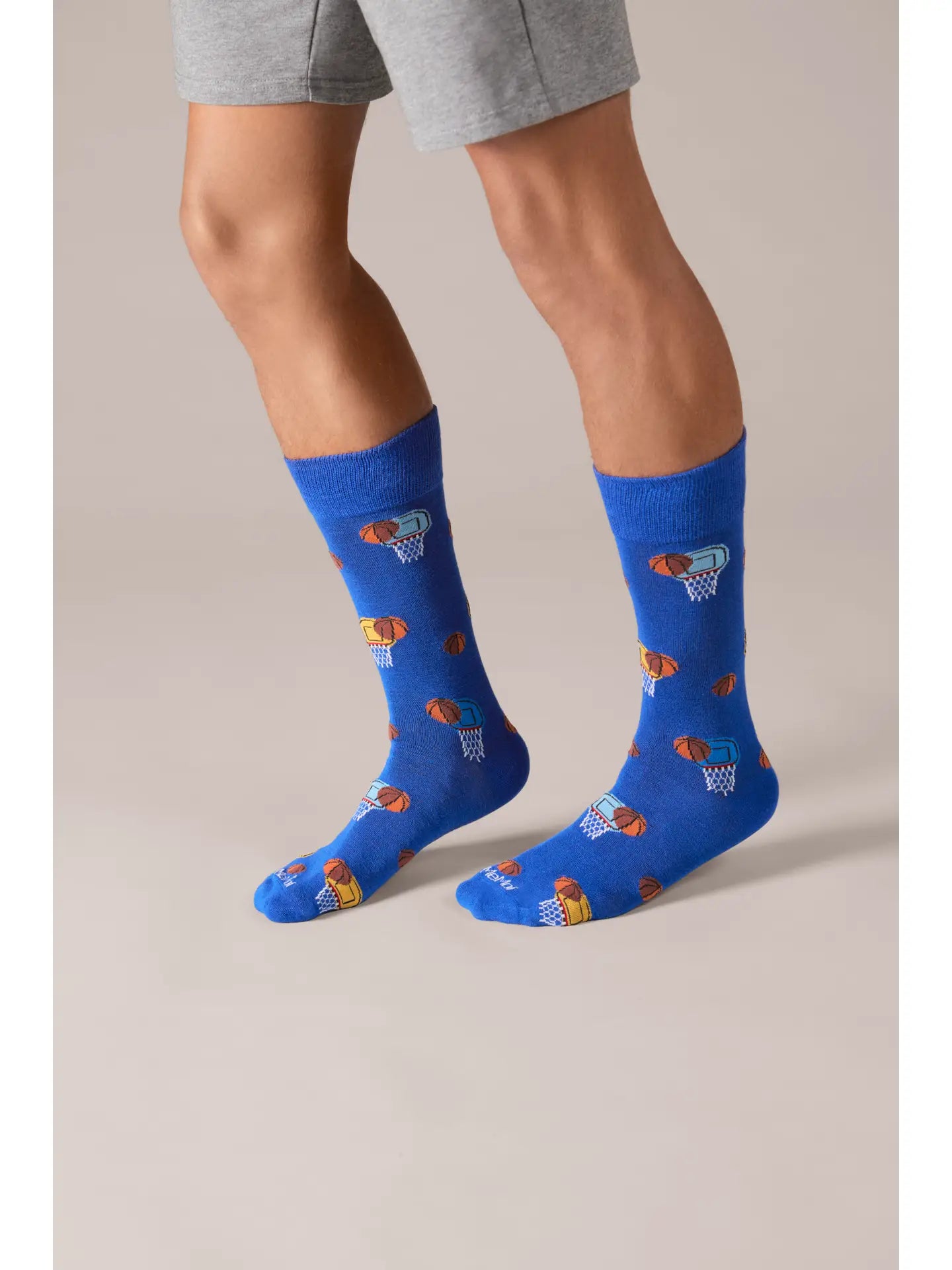 Basketball Bamboo Men's Crew