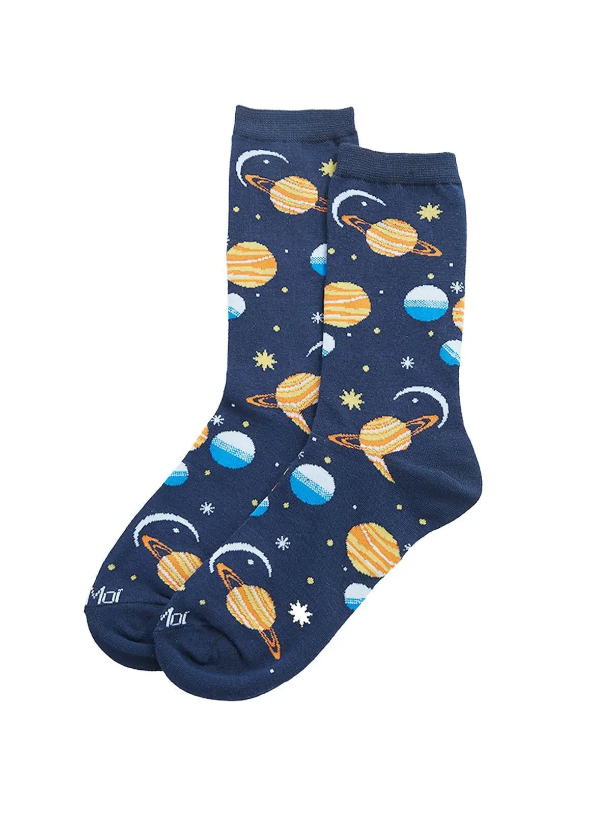 Planetarium Novelty Crew Socks