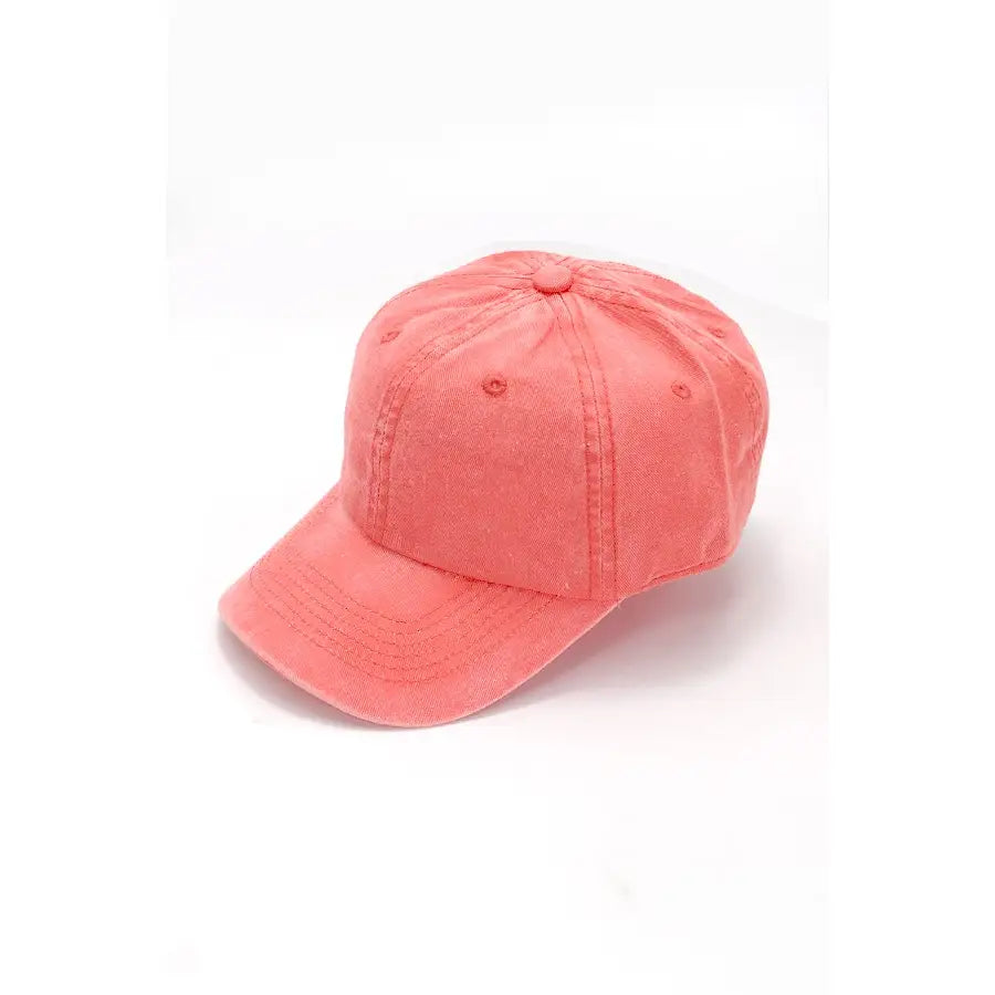 Vintage Washed Baseball Cap