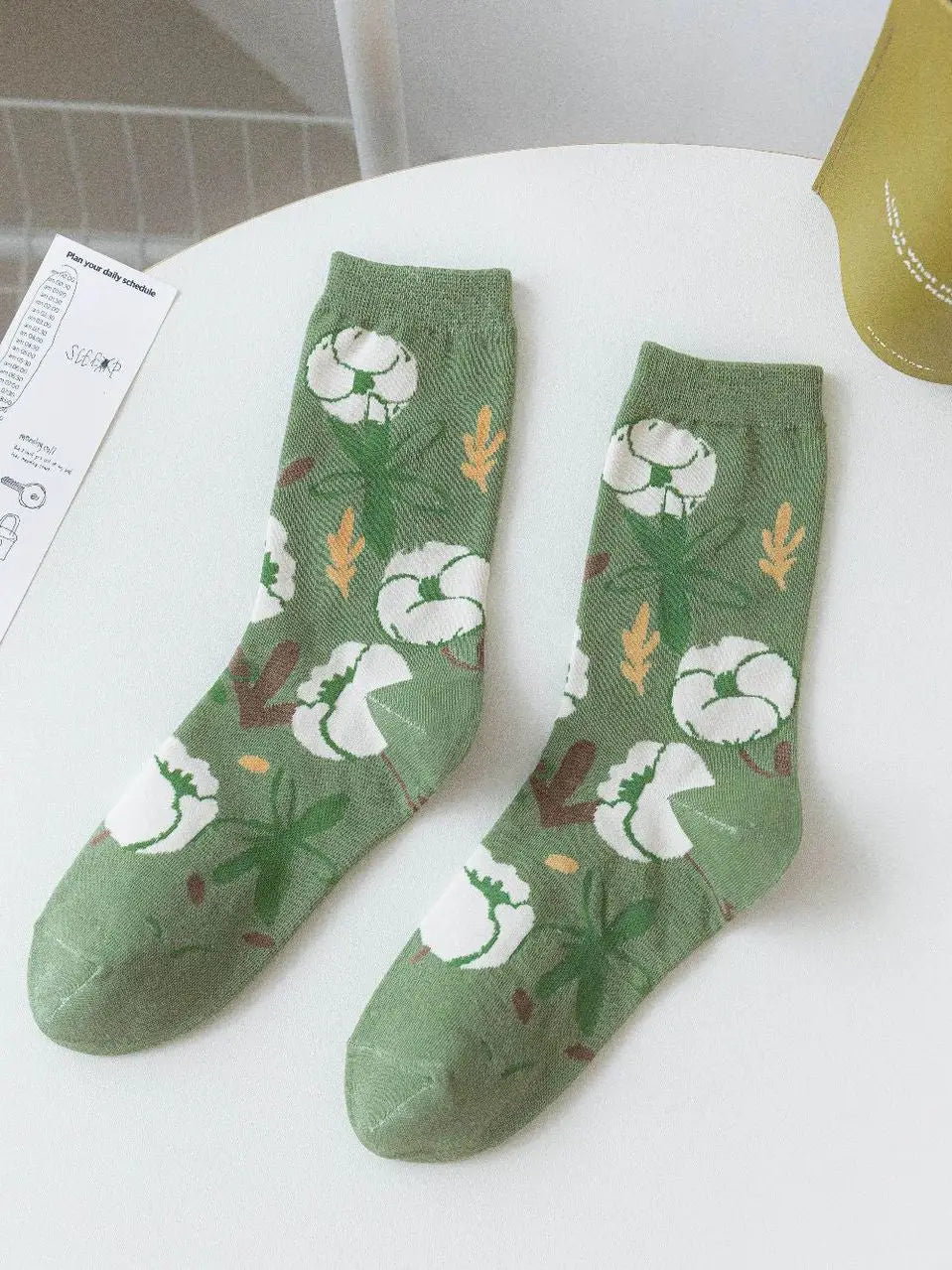 Rufia - Green Series Women's Crew Socks