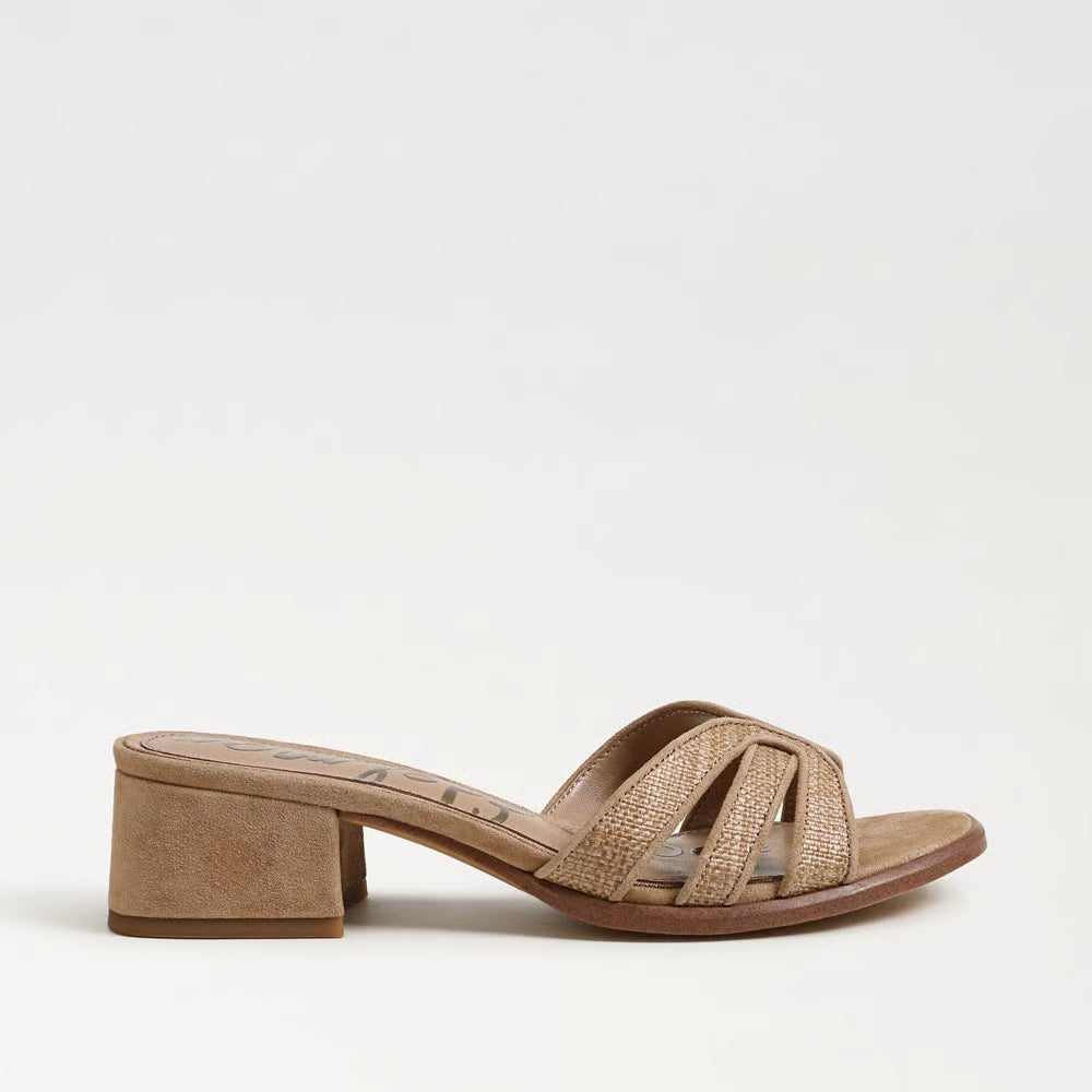 Farrin Block Heel Slide Sandal