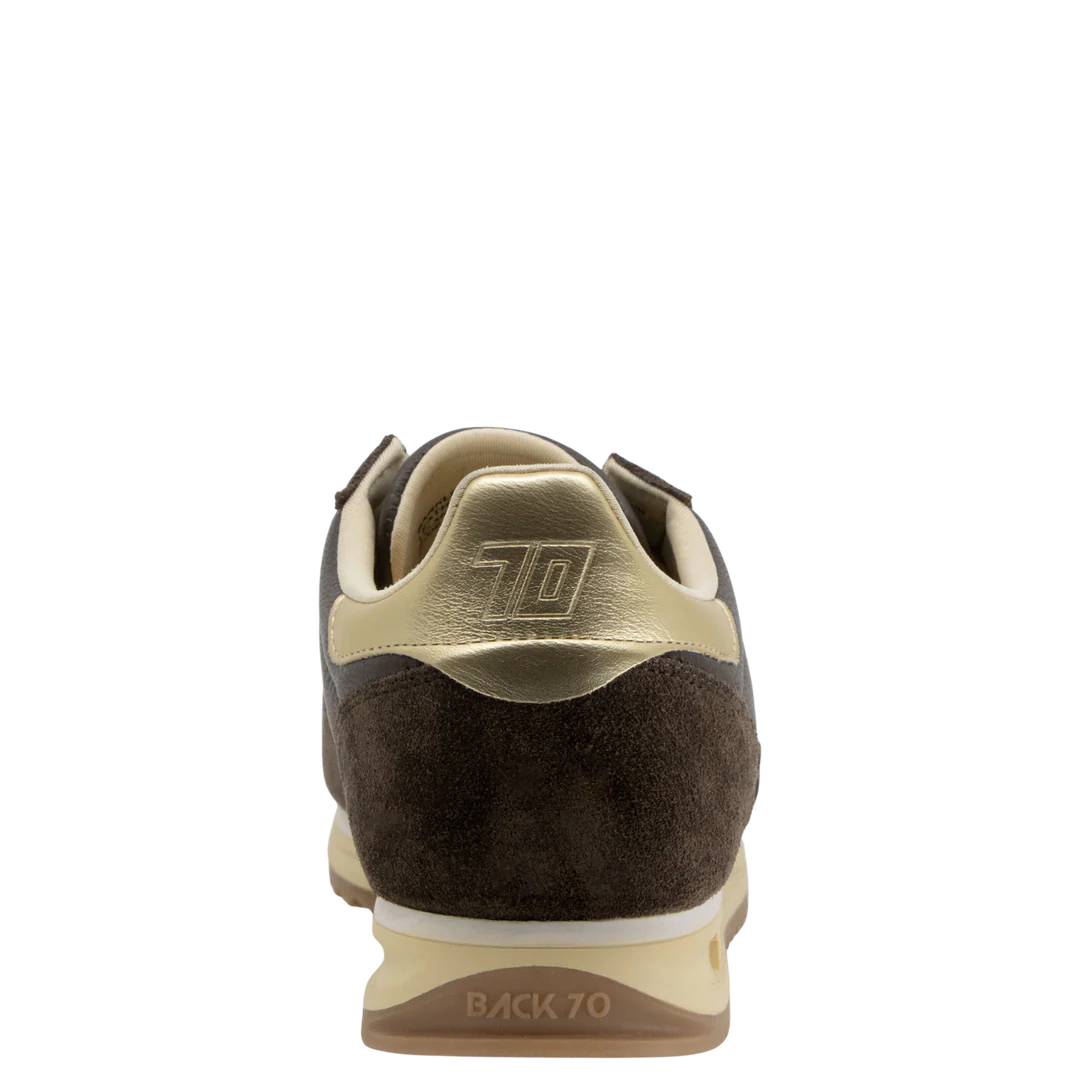 Jogger N Sneaker In Coffee Gold