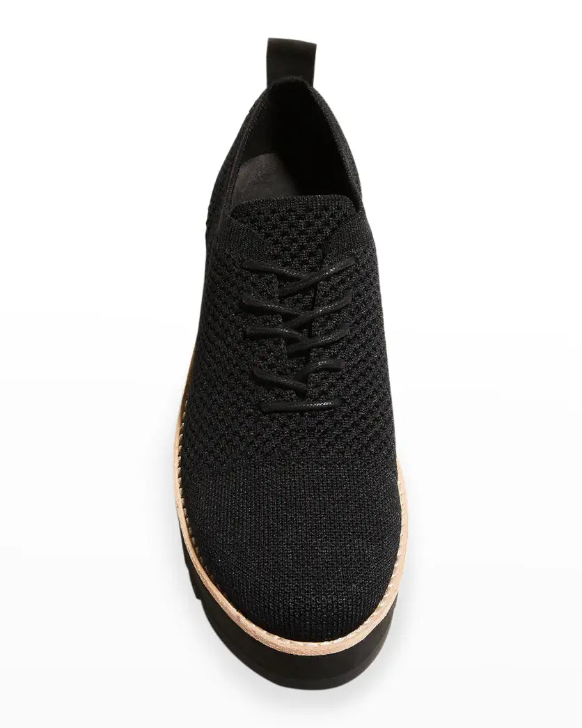 Eddy Knit Platform Oxford