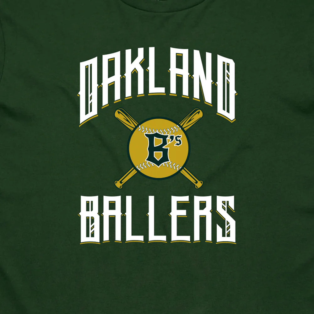 Oakland Ballers Bat Logo Tee