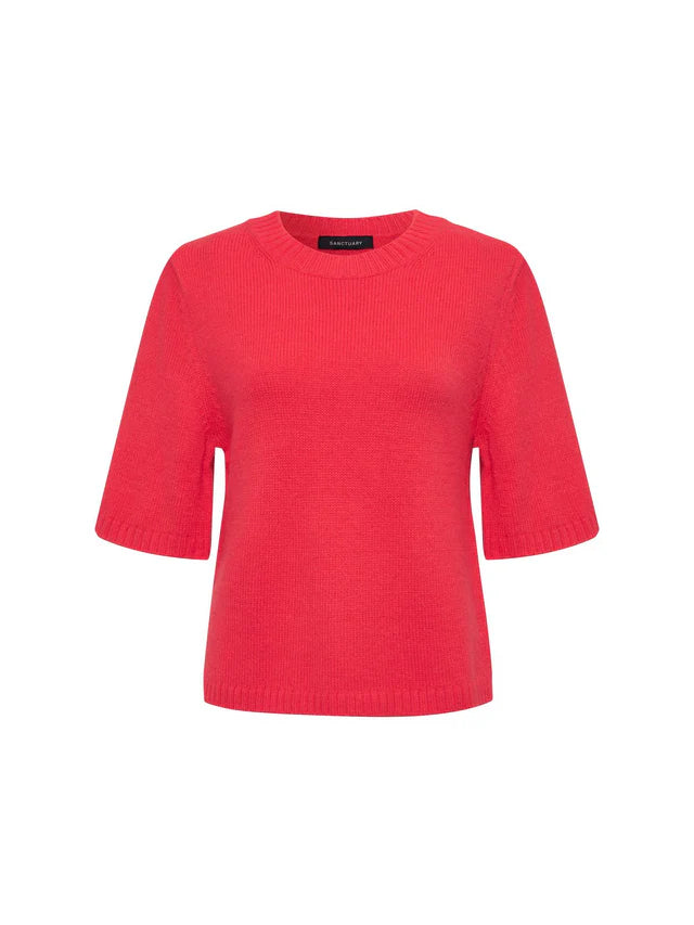 Perfect Sweater Tee - Tulip